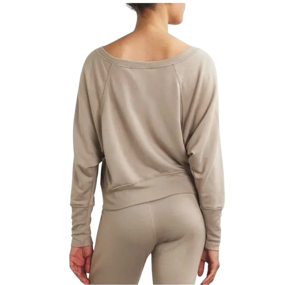 Splits59 Indy Dolman Fleece Sweatshirt in tan size XS excellent condition - Picture 3 of 14